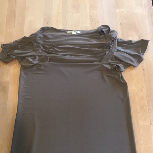 Banana Republic - Stretch Gray Dress Mini - Picture 2 of 6